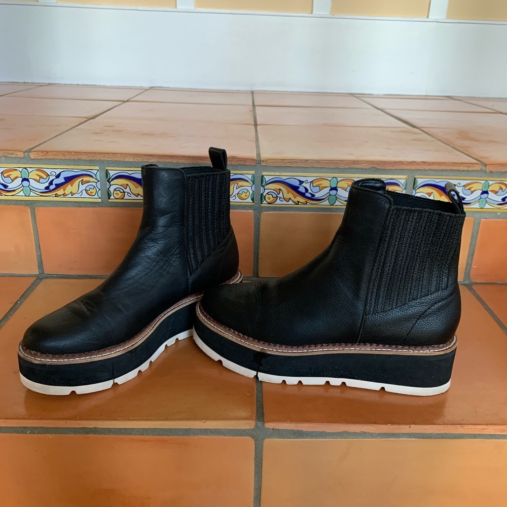 Dolce Vita Trevor Chelsea Platform Boots